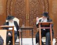 רבי מאיר כהן עם רבי מאיר אבוחצירא בסיטי. מ. מיכאלי