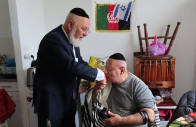 היהודי האחרון מאפגניסטן השתקע בעיר. צילום: א' מיכאלי