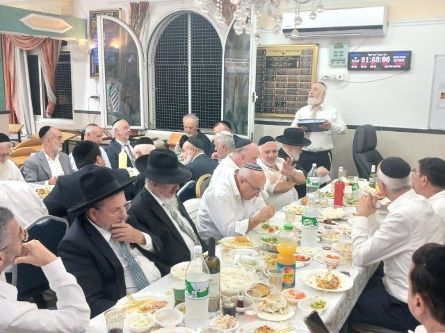 סיום מסכת חולין בבית יוסף. א מיכאלי