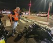 רוכב אופנוע נפצע בתאונה בצומת שדה עוזיהו