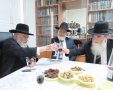 הרב רוזה עם הרב דהן והרב קלמנוביץ. א' מיכאלי