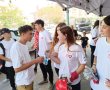 נוער כרמים נרתם לסייע לנפגעי הטילים בבאר שבע: "לב פתוח וידיים עובדות"