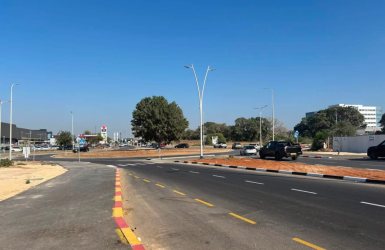 הכביש שנפתח לתנועה (פייסבוק שמעון כצנלסון)