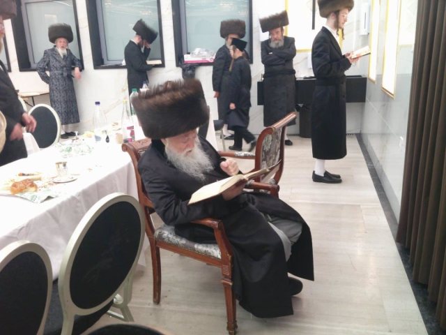 האדמור מהאלמין שליטא. מ' מיכאלי