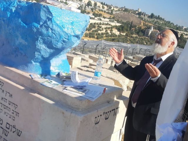 הרב דהן סמוך לציון. ציולום: שוקי לרר