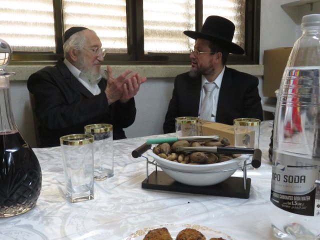 הרב דרעי אצל הגרי לוי. י' לוי