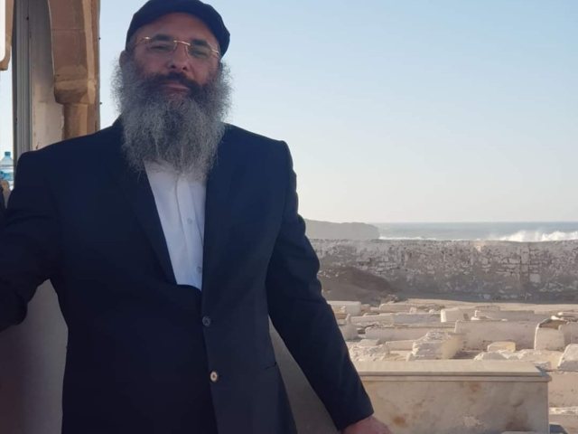 תמונתו האחרונה של הרב דוד לוי ז"ל במרוקו. יהי זכרו ברוך