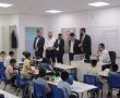 שלום כיתה א': מ"מ ראש העיר פתח את שנת הלימודים במוסדות החינוך