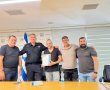 יחד, נגד הפשיעה: תעודת הוקרה הוענקה למנהל המוקד העירוני באופקים