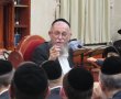 חרף חולשתו: הגרי"ב שרייבר נשא דרשת 'שבת שובה' בנפש החיים (גלריה)