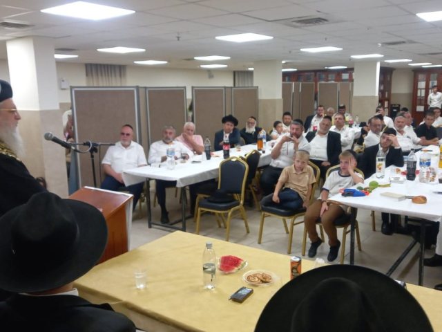 עצרת זכרון לרבי אליהו כהן זל. א' מיכאלי