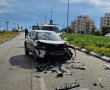 שלושה נפגעים בתאונת דרכים באשדוד במעורבות שלושה כלי רכב (וידאו)