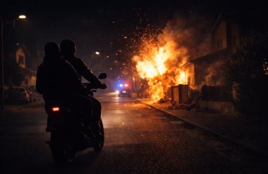 השלכת רימון רסס (אילוסטרציה AI)