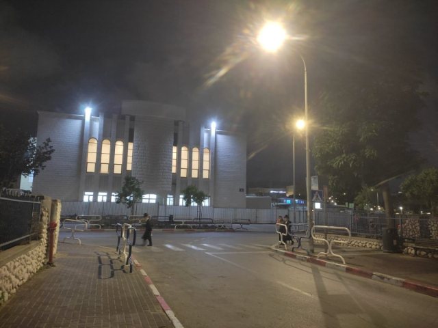 מעבר החציה ברח' יהודה הנשיא