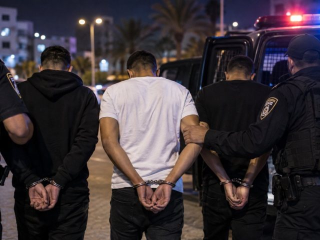 אילוסטרציה מעצר חשודים AI