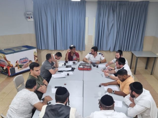 מתנדבי מדא לומדים ומצילים חיים. מדא הצלה דרום