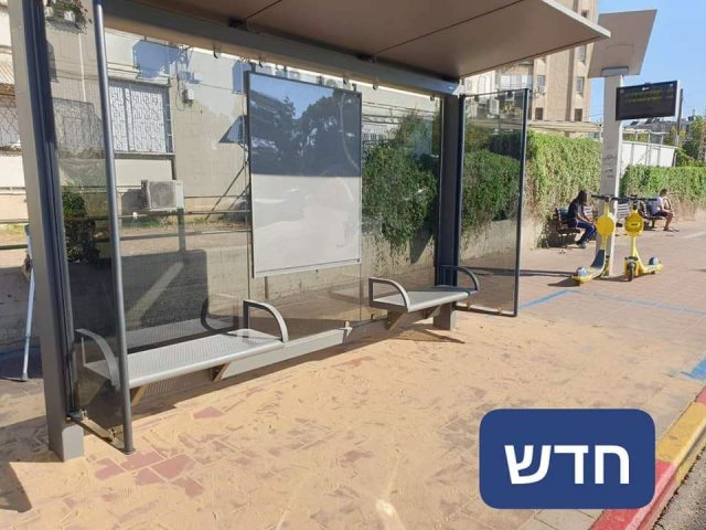סככות מחודשות. צילום: מינהלת רובע ג