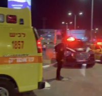 זירת האירוע באשדוד (שמחה חסיד - מד"א הצלה דרום)