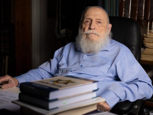הרב חיים דרוקמן זצ״ל (צילום: לירון מולדובן)