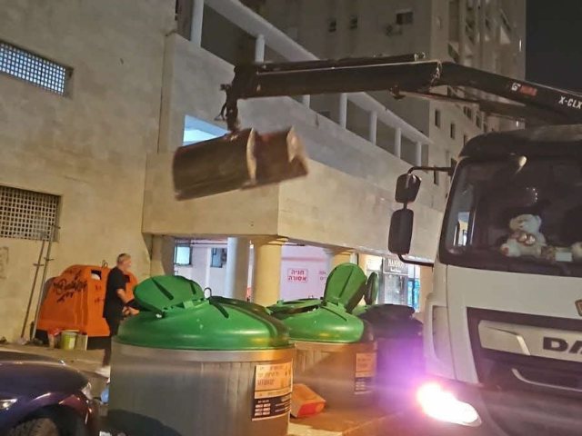 ניקיון  פסח. עיריית אשדוד