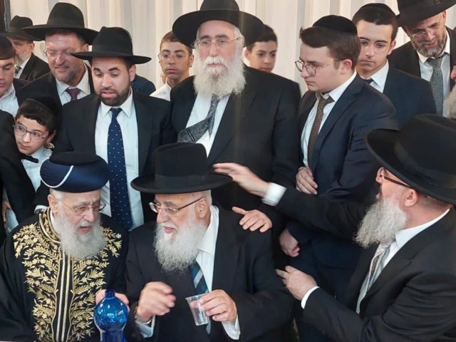 ברכת רב. חתונת הרב זמיר. א' מיכאלי