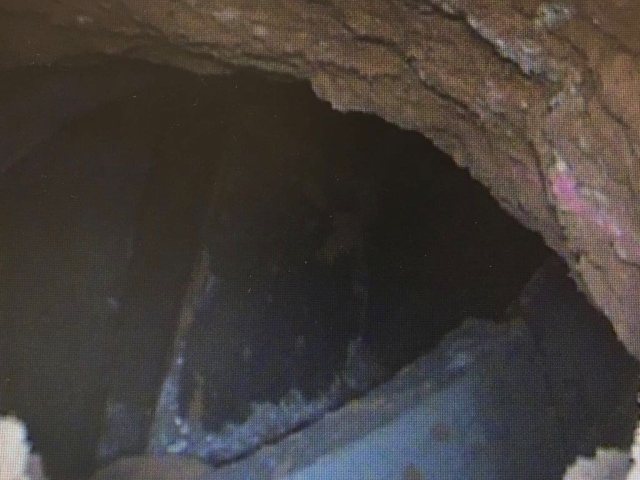 צילום דובר צה"ל - פתח המנהרה