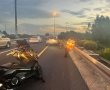 שוב: תאונה בין שני קטנועים על גשר הכניסה הדרומית לאשדוד