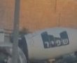ירושלים פקוקה בגלל מערבל בטון שהתנתק ממשאית (וידאו)