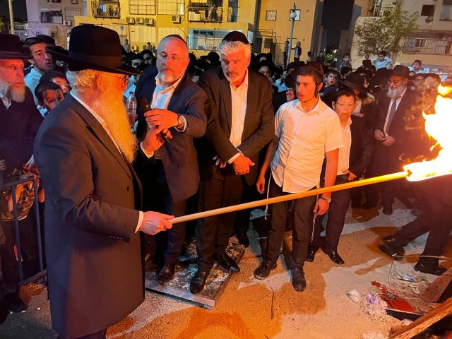 הגרח פינטו בהדלקה