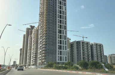 שכונת פארק לכיש שנמצאת בבניה באשדוד (צילום: אשדוד נט)