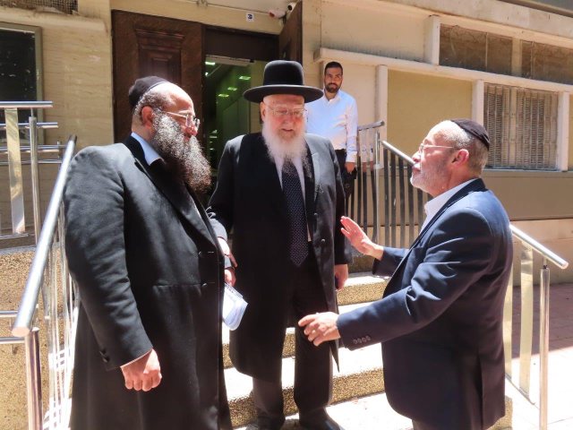הרב פינטו בארוע. א' מיכאלי