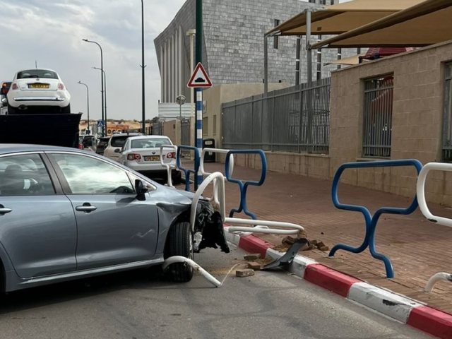 התאונה שהתרחשה היום ברובע ט"ז