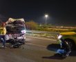 אמש: תאונה קשה בכביש 4 סמוך לבני דרום