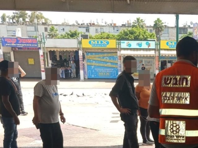 זירת האירוע - איחוד הצלה