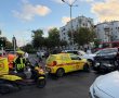 אמש: תאונת דרכים בשדרות ירושלים במעורבות 3 כלי רכב