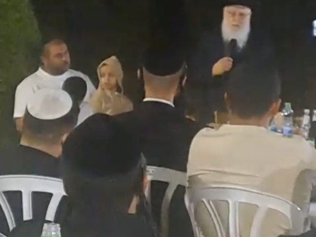 הרב פינטו בהילולא. א' מיכאלי