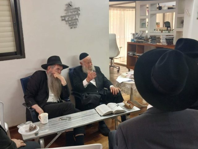 הרב שיינין בשבעה. א' מיכאלי