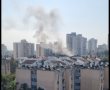 האש השתוללה בבניין ברובע ח', כוחות ההצלה הוזעקו למקום 