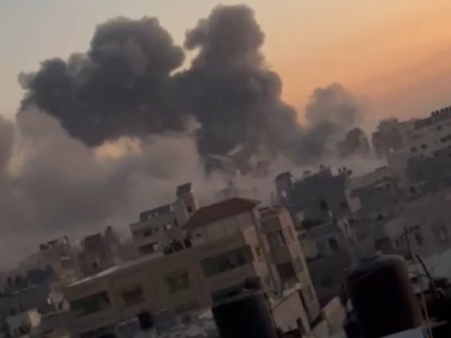 הפצצות בעזה - כפי שצולמו מהרצועה
