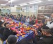 מסורת רבת שנים: מתנדבי זק"א אשדוד התכנסו לסעודת מצווה בצאת ז' אדר