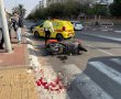 אשדוד: רוכב אופנוע בן 19 נפצע בינוני בתאונת דרכים