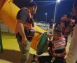 ילדים נלכדו במתקן שעשועים בפארק הפיראטים באשדוד
