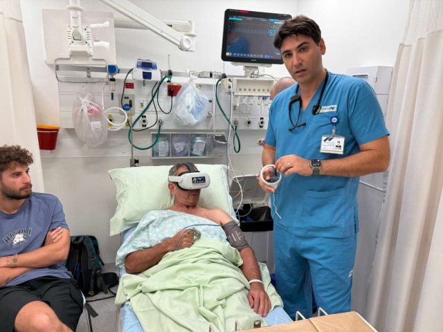 מציאות מדומה בביהח אסותא. דוברות ביהח