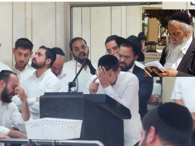 הלווית הרב אוחיון. א מיכאלי