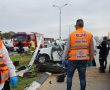 "לכוד ברכב ללא סימני חיים": הרוג בתאונת דרכים קטלנית בעיר