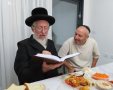 הרב בומבך בהילולא. א' מיכאלי