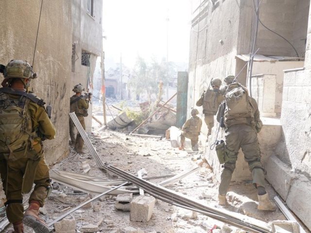 מהלחימה אתמול רצועה. קרדיט: דובר צה"ל