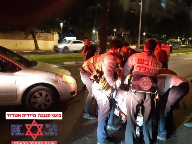 צילום מהזירה - כונני מד״א לכיש