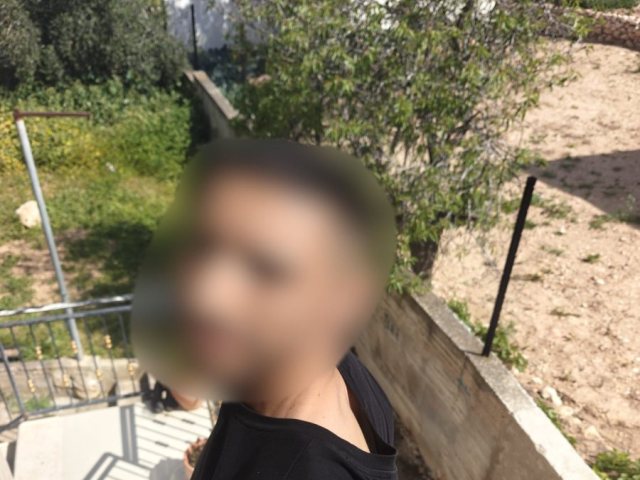 אחת הפעוטות. צילום: דוברות המשטרה