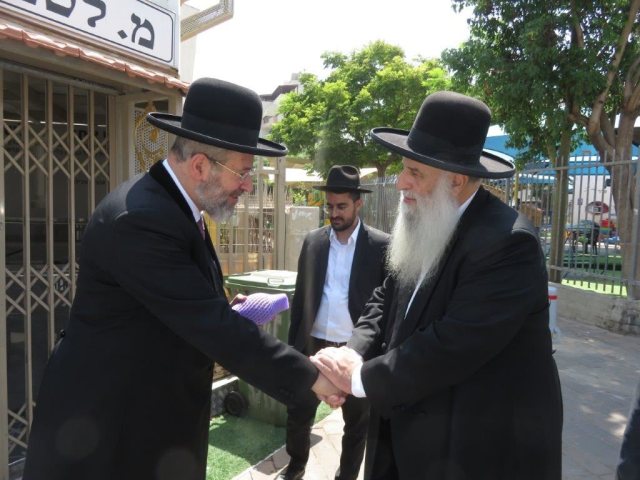 ביקור הגרד לאו. א' מיכאלי